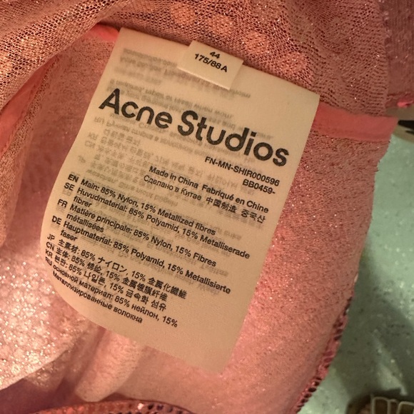 ACNE STUDIOS SHIRT - Picture 7 of 8